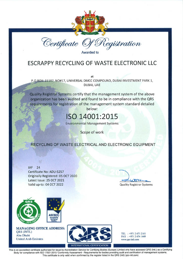 Escrappy ISO 14001 Certifcates1024_1